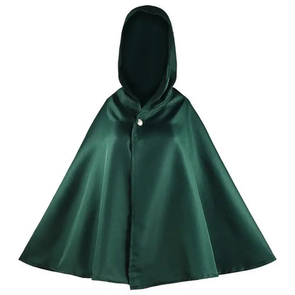 Halloween Kids Anime Attack On Titan Cloak Shingeki No Kyojin Scouting Legion Cosplay Costume Cos Green Cape Mens Clothes Women