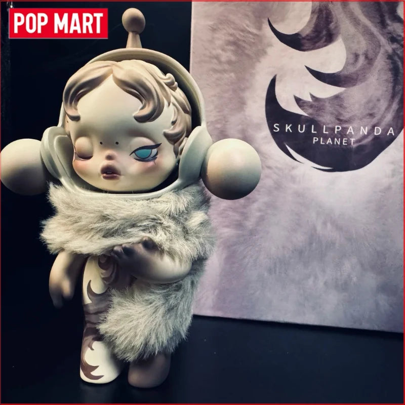 Pop Mart Skullpanda Bjd Nana Figures Baby Series Flower Blooming Figure Pink Green SP Art Toy Limited Dolls Surprise Toy Gift