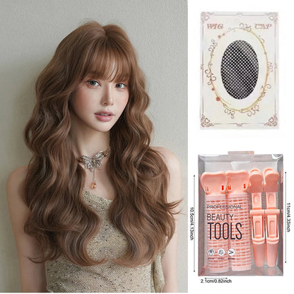 Anime Pink Wavy Wig