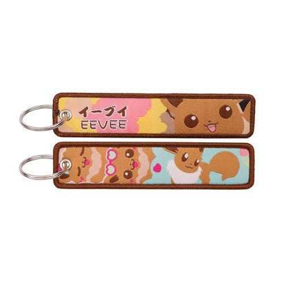 Anime Cute Animals Keyring