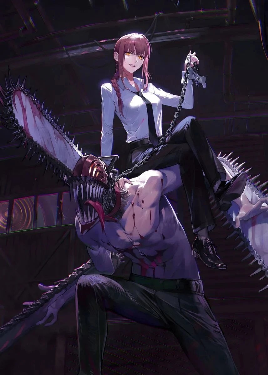 Chainsaw Man Denji Canvas Poster