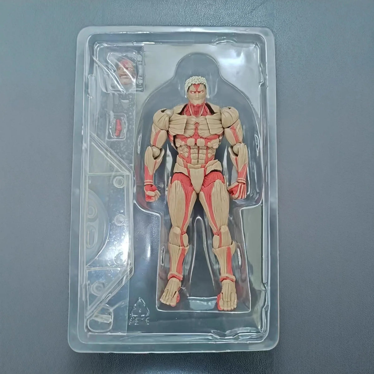 In Stock Attack On Titan Figure The Armored Titan Action Figures Pvc Collection Model Desk Decoration Statue Kids Toys Christmas