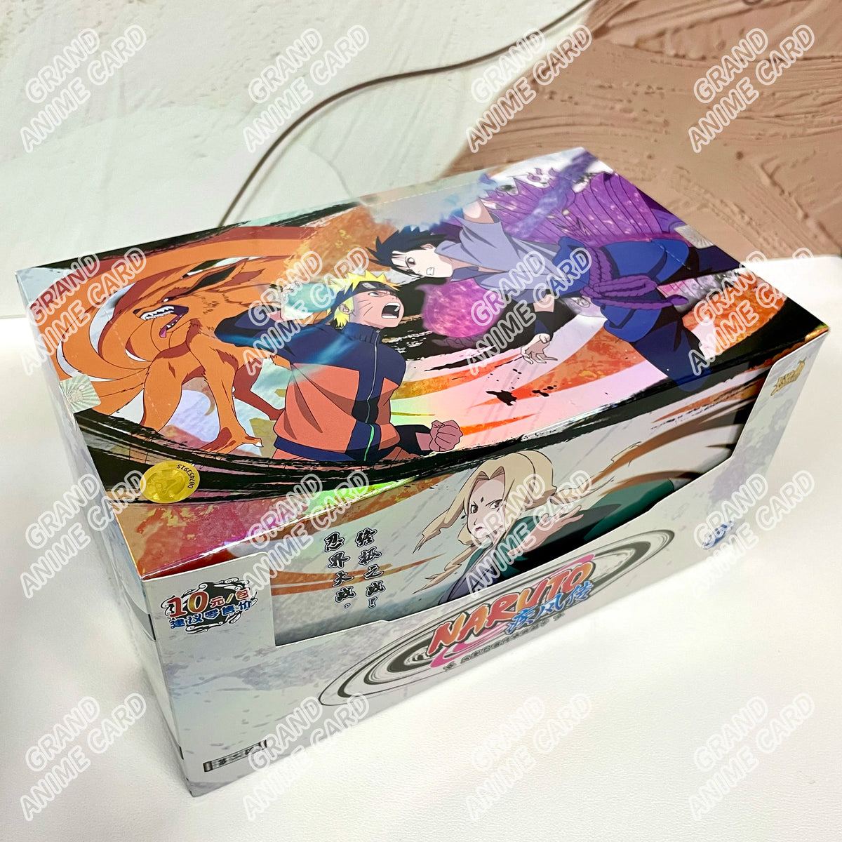KAYOU Genuine Naruto Cards T2W9 T4W8 Booster Box Anime TCG Rare SE BP CR MR Ninja World Fight Chapter Collection Kids Toy Gift