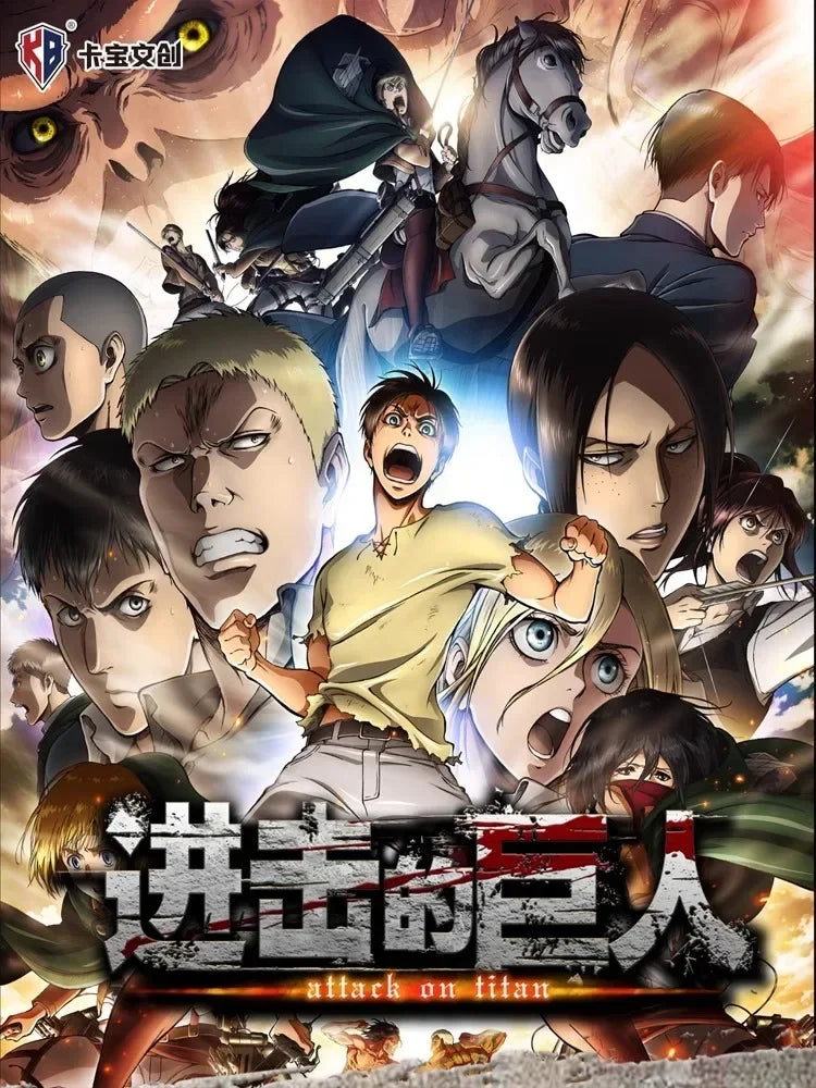 Genuine Attack on Titan Card Allen's Survey Corps Trading Cards Final Battle Collectible Card Toys Gifts