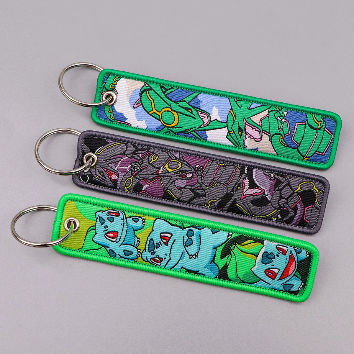 Elf Monsters Embroidery Keychain