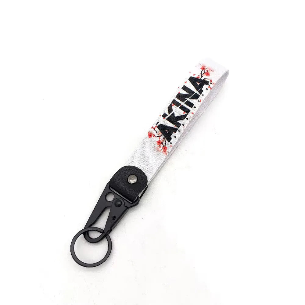 Initial D Keychain Lanyard