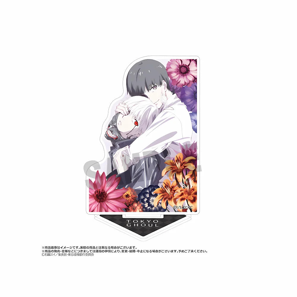 Tokyo Ghoul 15cm Acrylic Stand Kaneki Ken Touka Kirishima Juuzou Suzuya Double-sided Anime Figure Desktop Decor Gift keychain