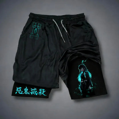 Demon Slayer Tokitou Muichirou Sports Shorts