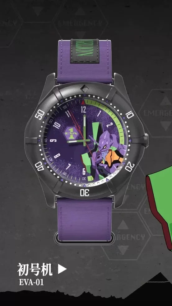 Evangelion Asuka Wrist Watch
