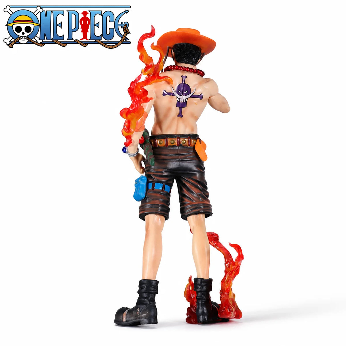 Ace Figure, One Piece, Anime Figure, Anime Merchandise, Anime Merch Gift for Friends Birthday, Anime Character Statue Ornament, Desktop Ornament, Collectible Figure, Holiday Gift, Small Gift, Collectible Item