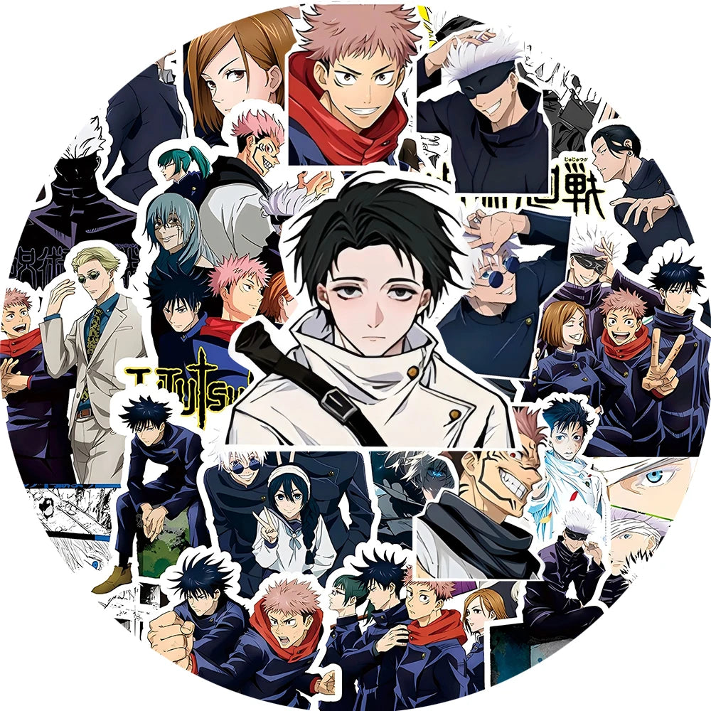 Jujutsu Kaisen Anime Stickers
