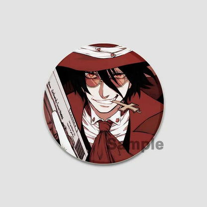 Hellsing Ultimate Alucard Pin Button