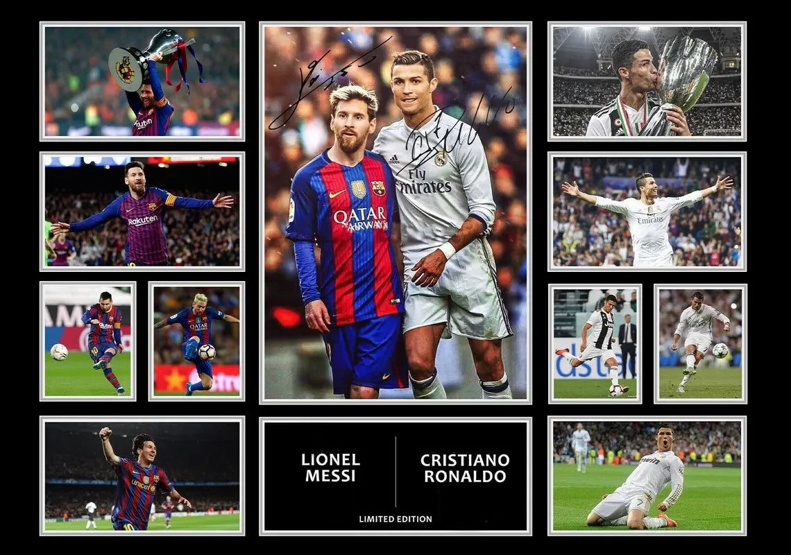 Anime Messi Canvas Poster