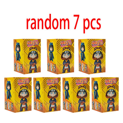 Hot Naruto Blind Box Figures Model Ornament Anime Uchiha Sasuke Sakura Cosplay Action Figurine Model Toys Decorations Gifts