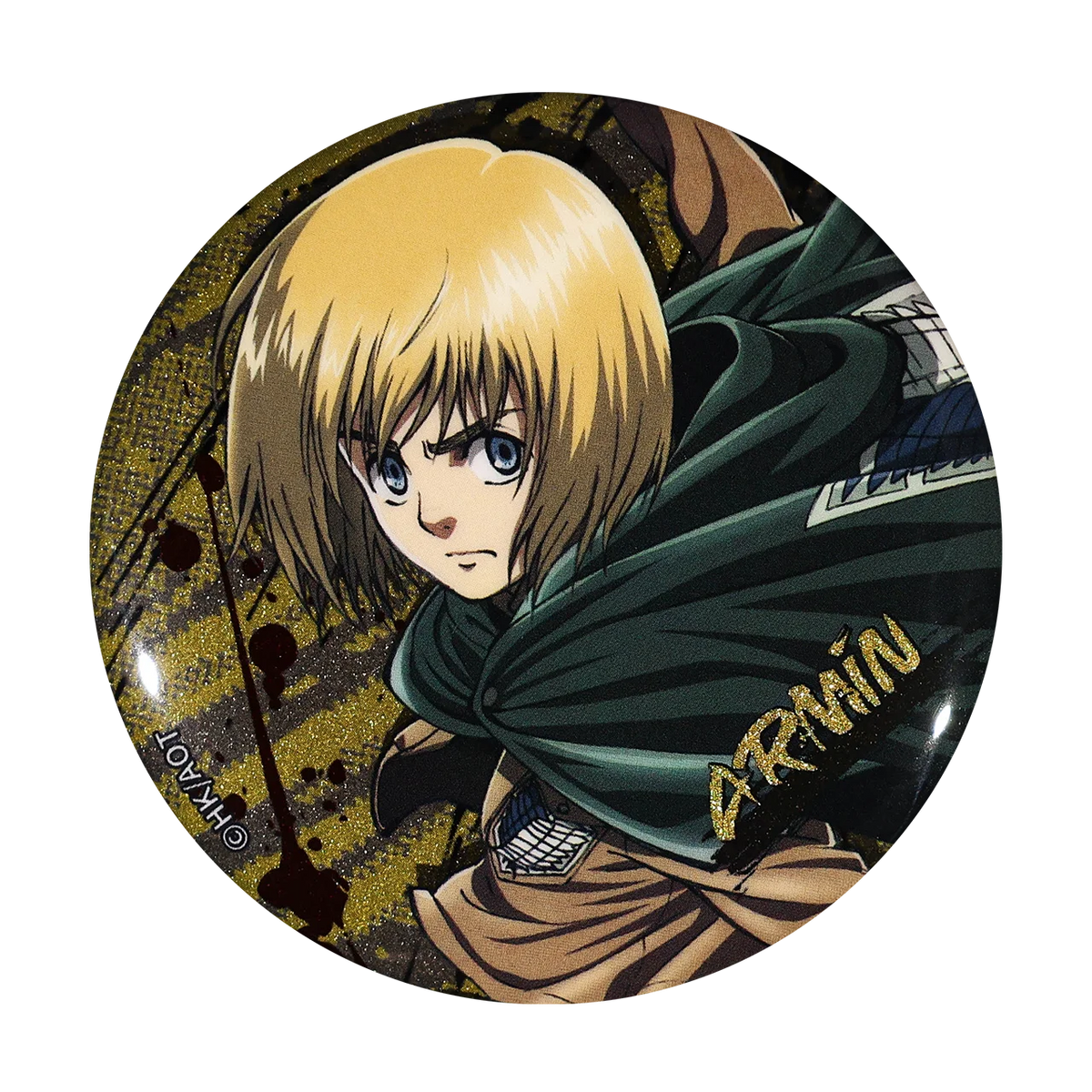 58mm Anime Attack on Titan Eren Jaeger Nanaba Hange Zoe Annie Leonhart Cosplay COSTUME Badge Pin SPTE Tinplate Brooch﻿ Xmas Prop