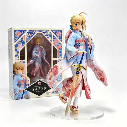 17CM Altria Pendragon Figure Fate/Stay Night Unlimited Blade Works Anime Model Toy  Gift Collection Aciton Figure 1/6 PVC