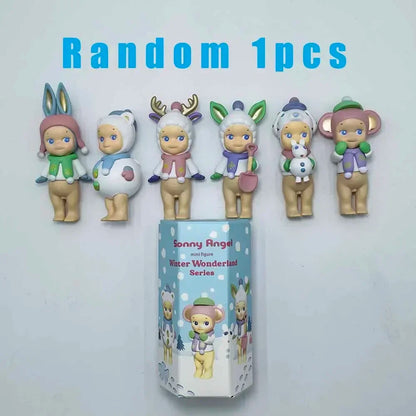 Mini Sonny Winter Wonderland Series Blind Box  Mini Anime Figures Ornaments Christmas Birthday Gift