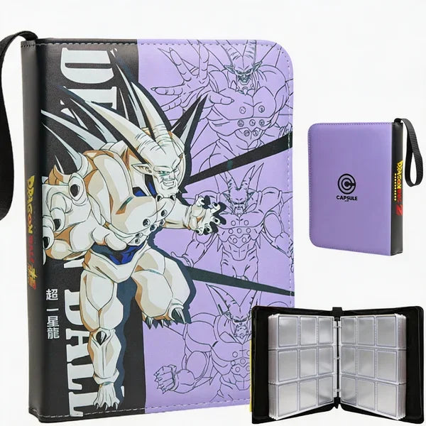 400pcs/900pcs Anime Dragon Ball Vegeta Folder Binder card Holder Game Cards Album Book Collection Cards Storage bag Kids Gifts