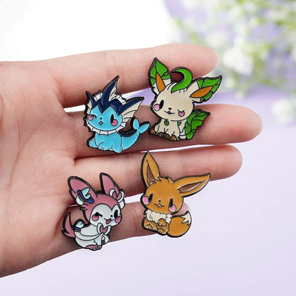 Pokemon Eevee Enamel Pins