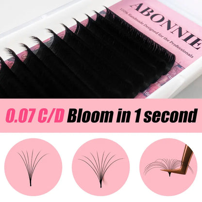 Anime Lashes Blooming Fans