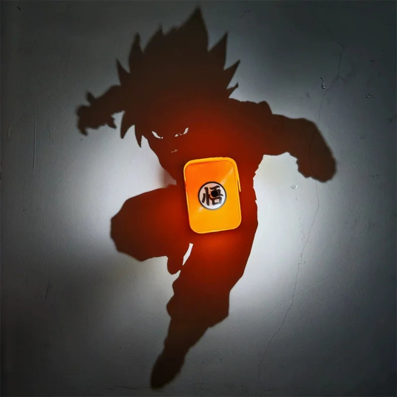 Anime Conan Goku Shadow Lamp