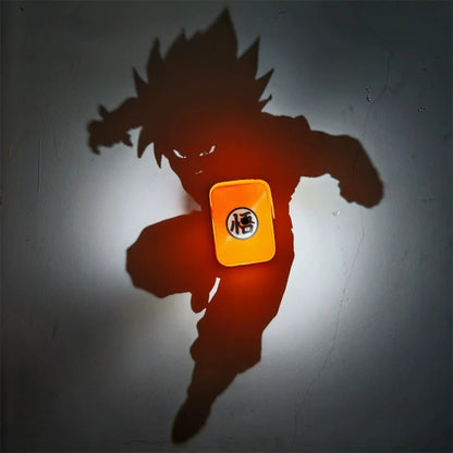 Anime Conan Goku Shadow Lamp