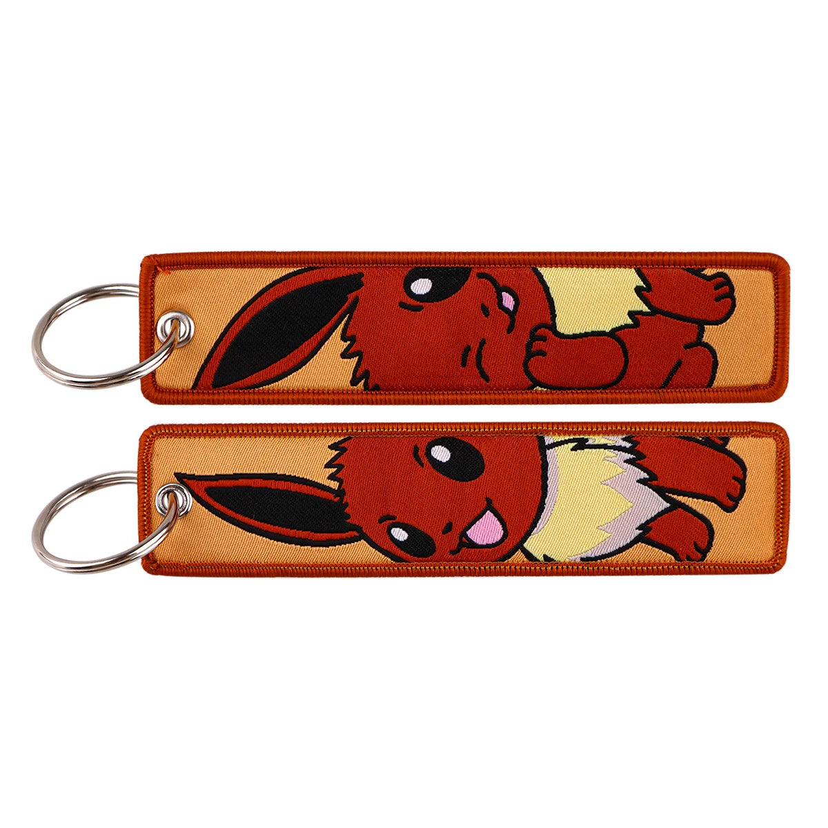 Anime Game Embroidery Keychain