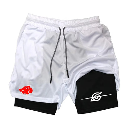 Naruto Naruto 2-In-1 Shorts