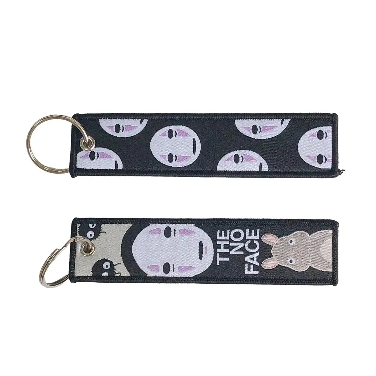 Anime Girls Embroidery Keychain