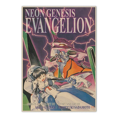 Neon Genesis Evangelion Shinji Canvas Print