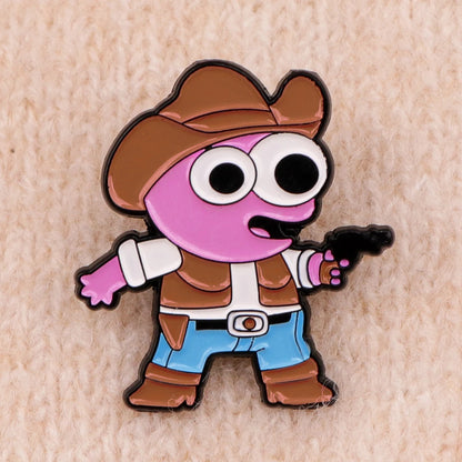 Smiling Friends Enamel Pin