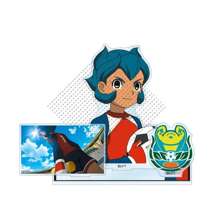 Game INAZUMA ELEVEN 11 Acrylic Stand Doll Anime Endo Mamoru Asuto Inamori Ryohei Haizaki Figure Model Plate Cosplay Toy Gift