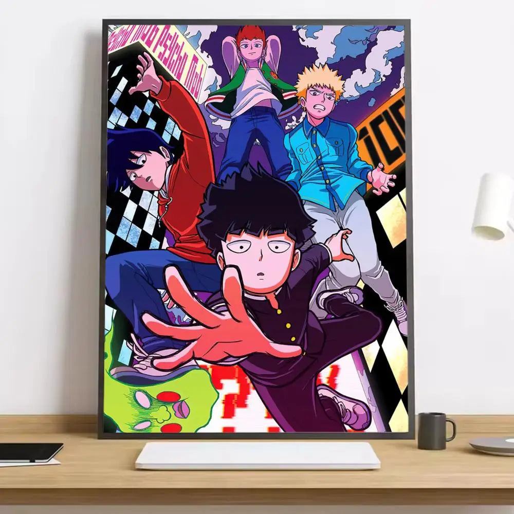 Mob Psycho 100 Reigen Canvas Poster