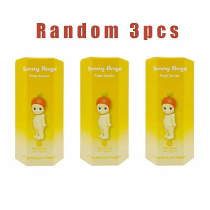 Cute Sonny Blind Box Toys Fruit Series Anime Mini Action Figure Cute Doll Desktop Ornaments Collectible Surprise Birthday Gift