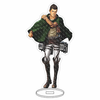 16CM Anime Acrylic Stand‌ Attack on Titan Connie Springer Mikasa Ackerman Eren Jaeger Armin Arlert Cos Figure Ornaments Gifts