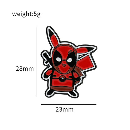 Pikaichue Character Enamel Pin