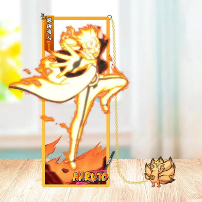 Naruto Sasuke Metal Bookmark
