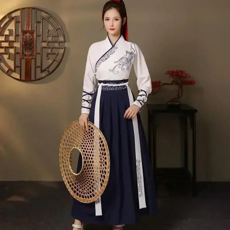 Chinese Hanfu Vintage Dress