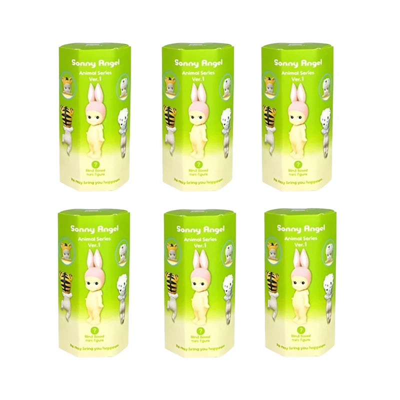 Angel Doll Mini Figure Animal Series Ver.1 Blind Box Anime Figures Cute Dolls Ornaments Fans Anime Christmas Birthday Gift Toy
