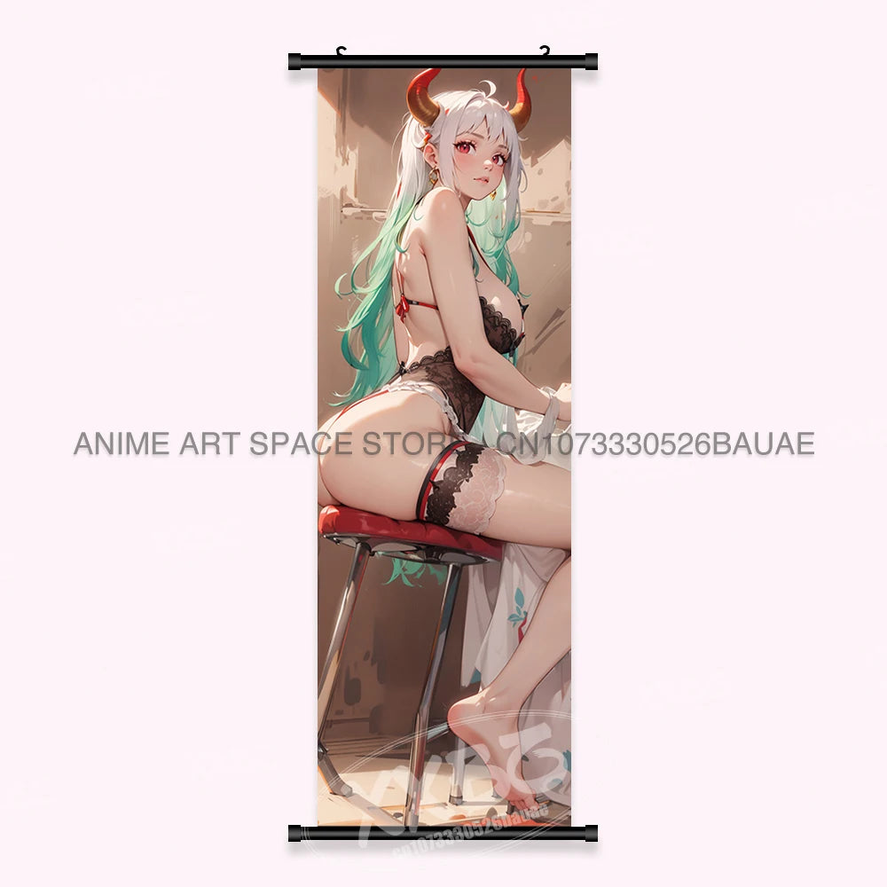 One Piece Yamato Canvas Poster