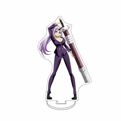 Anime Rimuru Tempest Shuna Shion Acrylic Stand Figure Doll
