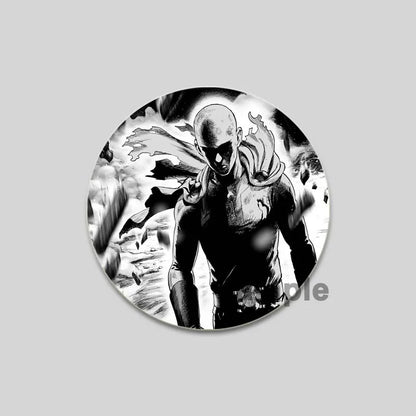 One Punch Man Saitama Brooch