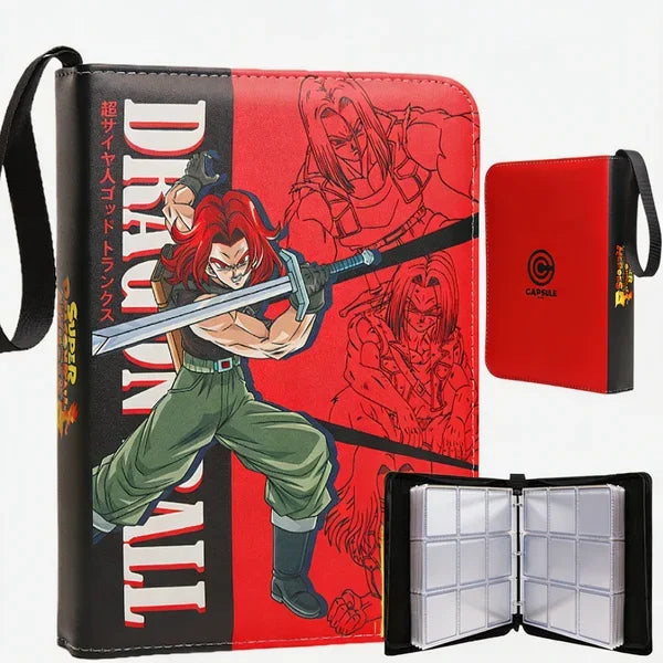 400pcs/900pcs Anime Dragon Ball Vegeta Folder Binder card Holder Game Cards Album Book Collection Cards Storage bag Kids Gifts