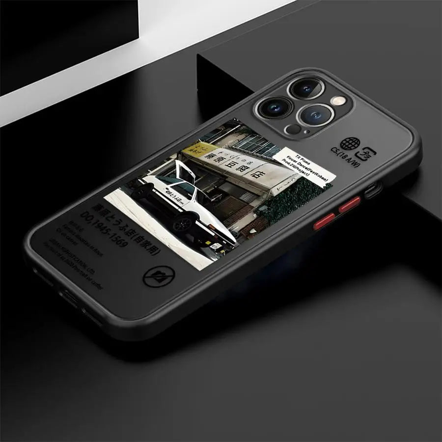 Initial D Back Phone Case