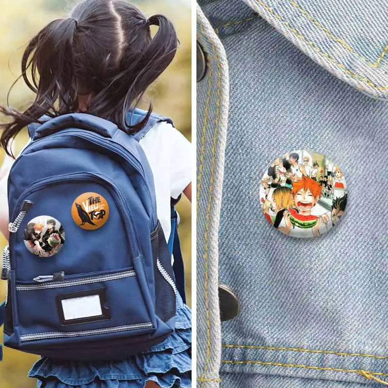 Haikyuu Kenma Button Pin
