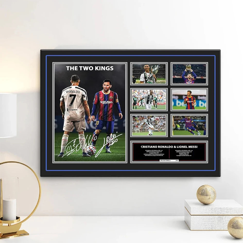 Anime Messi Canvas Poster