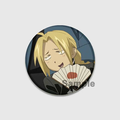 Fullmetal Alchemist Enamel Brooches