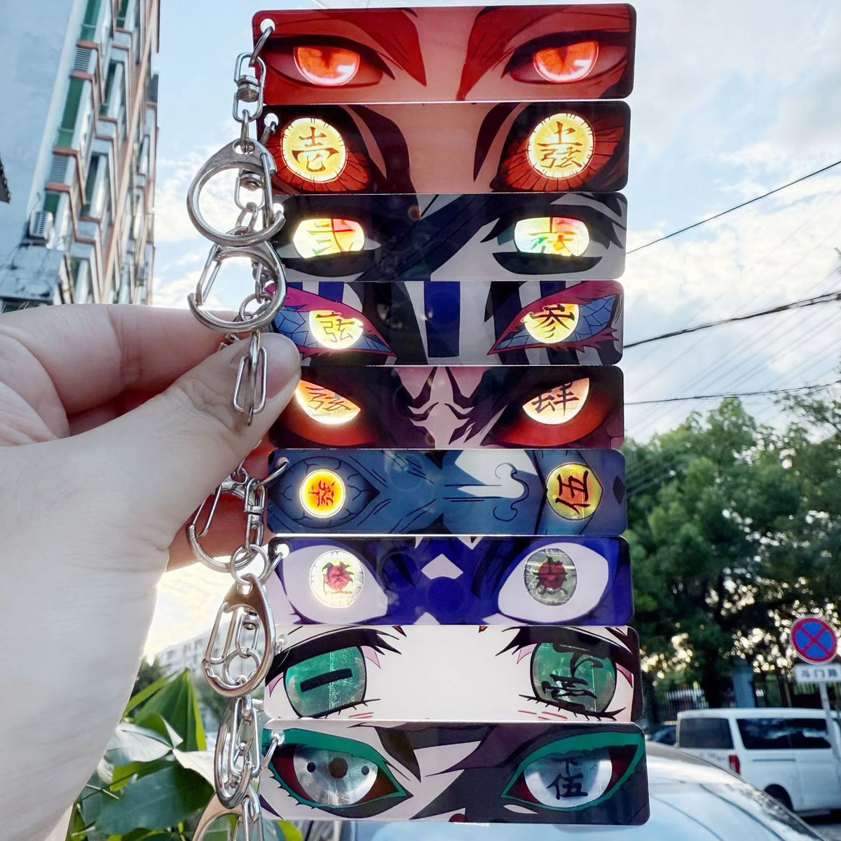 Demon Slayer Tanjiro Acrylic Keychain