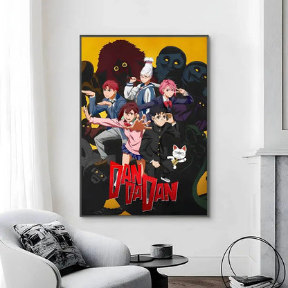 Dandadan Sixth Canvas Poster