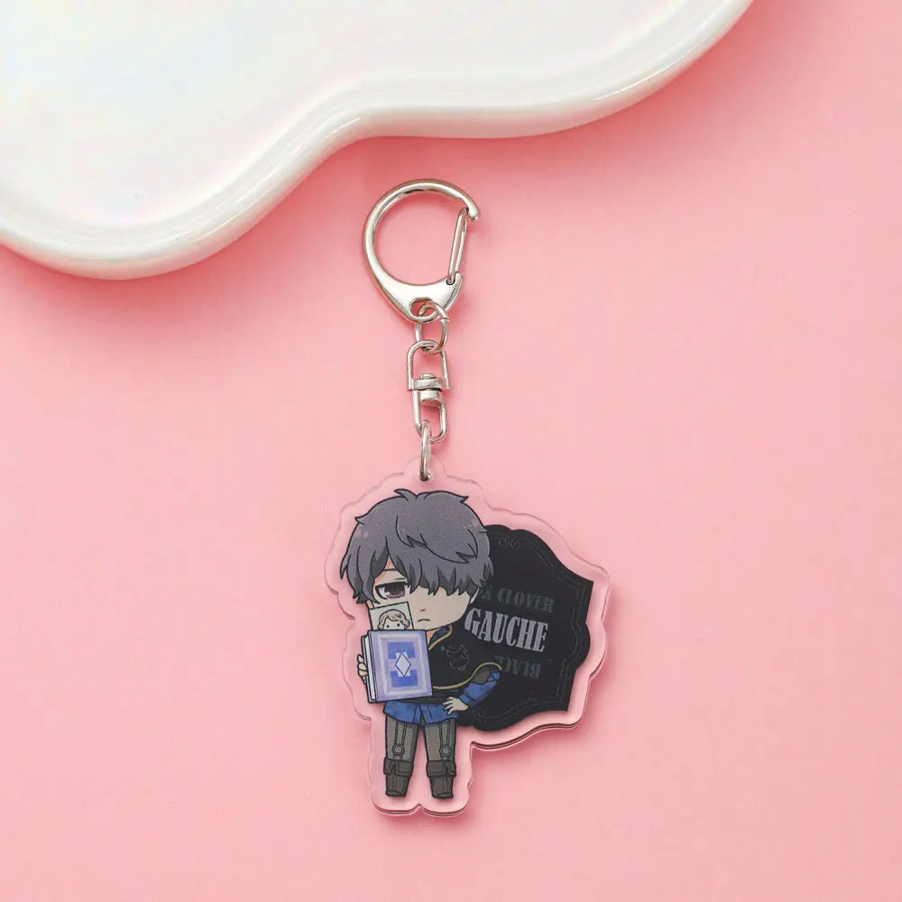 Black Clover Acrylic Keychain